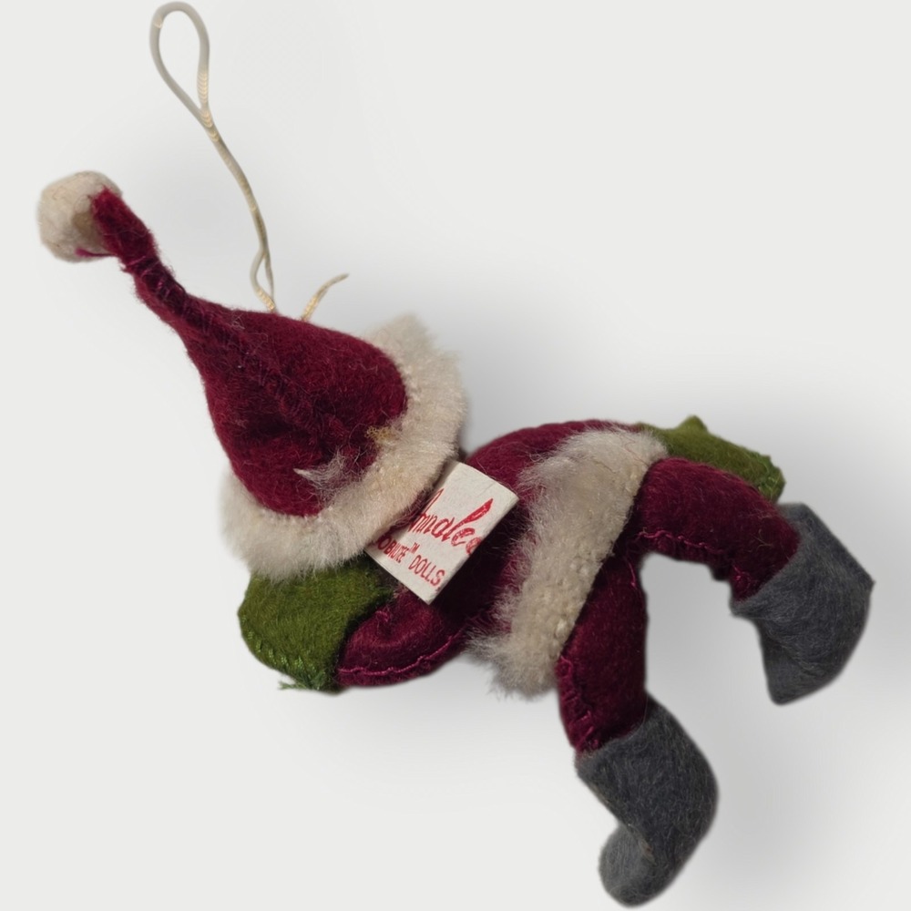 Vintage 1983 Annalee Mobilitee Santa Claus Ornnament Small - Picture 2 of 5